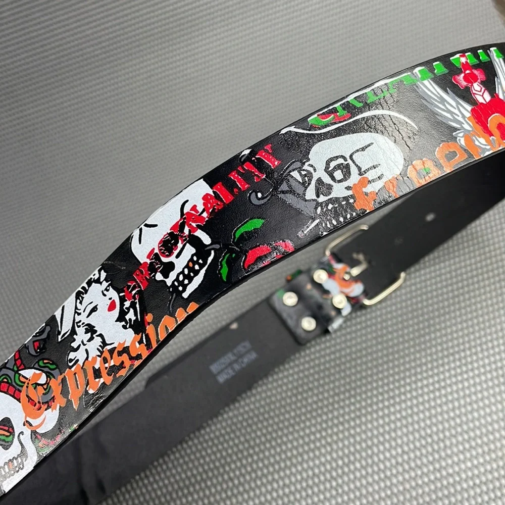 Cool Unique Belt Skulls See Pics for Sizing